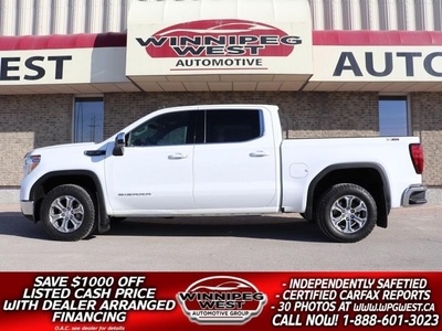Used 2021 GMC Sierra 1500 SLE PREMIUM X31 OFF RD 5.3L 4X4, LOADED, AS NEW!! for Sale in Headingley, Manitoba