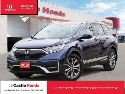 Used 2021 Honda CR-V Touring AWD Fully Loaded Navigation for Sale in Rexdale, Ontario