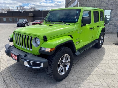 Used 2021 Jeep Wrangler Unlimited Sahara for Sale in Sarnia, Ontario