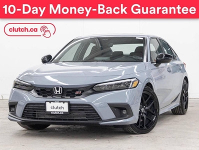 Used 2023 Honda Civic SI Sedan SI w/ Apple CarPlay & Android Auto, Dual Zone A/C, Rearview Cam for Sale in Toronto, Ontario