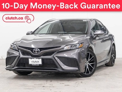 Used 2023 Toyota Camry SE AWD Nightshade Edition w/ Apple CarPlay & Android Auto, Dual Zone A/C, Rearview Cam for Sale in Toronto, Ontario