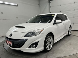 Used 2010 Mazda MAZDASPEED3 TECH 263HP 6-SPEED LEATHER NAV LOW KMS! for Sale in Ottawa, Ontario
