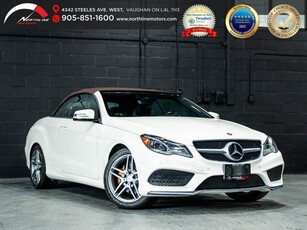 Used 2014 Mercedes-Benz E-Class Cabriolet E350/CAM/NAV/HARMON K/PADDLE SHIFTER for Sale in Vaughan, Ontario
