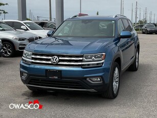 Used 2019 Volkswagen Atlas 3.6L Loaded! Panoramic Sunroof! Leather! for Sale in Whitby, Ontario