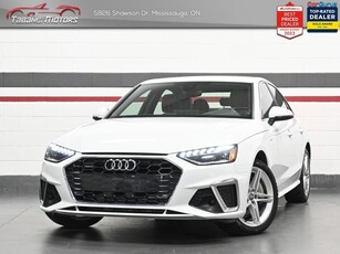 Used 2020 Audi A4 Progressiv No Accident S-Line Sunroof Navigation Digital Dash for Sale in Mississauga, Ontario