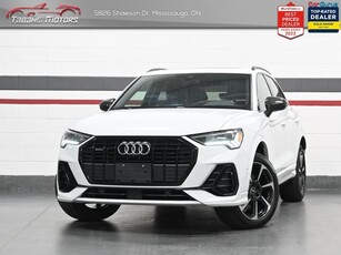 Used 2021 Audi Q3 Technik No Accident S-Line 360CAM B&O Black Optics Navigation Ambient Light for Sale in Mississauga, Ontario