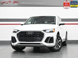 Used 2021 Audi Q5 Progressiv No Accident S-Line Panoramic Roof Navigation Blindspot for Sale in Mississauga, Ontario