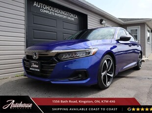 Used 2021 Honda Accord SE 1.5T LANE KEEP ASSIST - ADAPTIVE CRUISE - APPLE / ANDROID COMPATIBLE for Sale in Kingston, Ontario