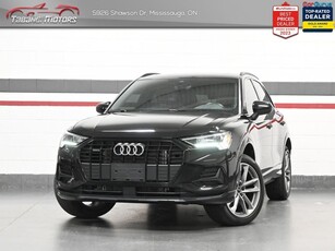 Used 2022 Audi Q3 No Accident Black Optic Panoramic Roof Blindspot Carplay for Sale in Mississauga, Ontario