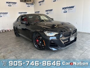 Used 2022 BMW 2 Series M240i AWD COUPE LEATHER ROOF NAV M PKG for Sale in Brantford, Ontario