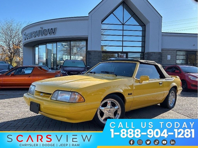 1986 Ford Mustang 2dr Convertible LX Manual