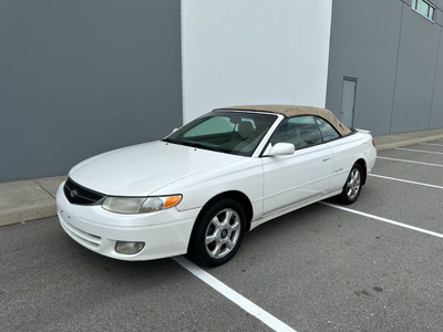 2001 Toyota Camry Solara SE CONVERTIBLE AUTOMATIC LEATHER LOCAL