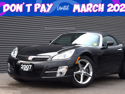 2007 Saturn Sky Low Mileage, One Of A Kind, Stored In Climat...
