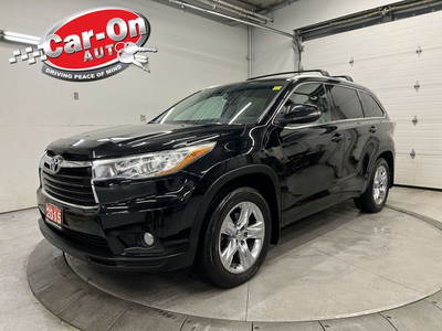 2015 Toyota Highlander LIMITED AWD | 7-PASS | PANO ROOF | LEATH