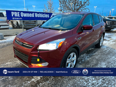 2016 Ford Escape SE - AWD, 1.6L, POWER OPTIONS, CLOTH SEATS AND