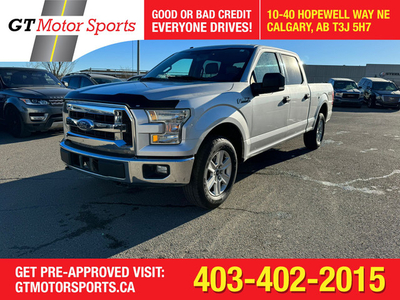 2016 Ford F-150 XLT SUPERCREW 4WD | BACKUP CAM | $0 DOWN