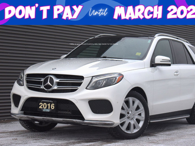 2016 Mercedes-Benz GLE-Class One Owner, Clean Carfax