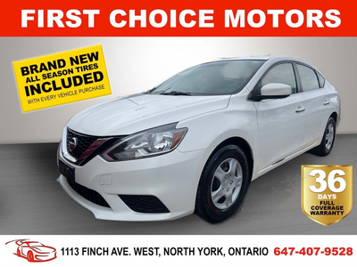 2016 NISSAN SENTRA S ~AUTOMATIC, FULLY CERTIFIED WITH WARRANTY!!