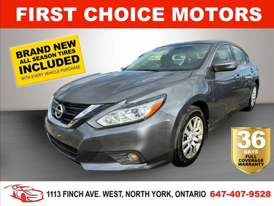 2018 NISSAN ALTIMA S ~AUTOMATIC, FULLY CERTIFIED WITH WARRANTY!!