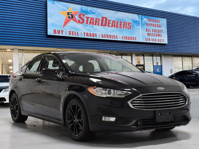 2019 Ford Fusion NAV LEATHER H-SEATS LOADED! WE FINANCE ALL CRE