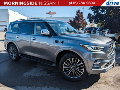 2019 Infiniti QX80 LUXE ONE OWNER NO ACCIDENTS 7 PASSENGER LIKE