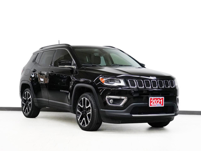 2021 Jeep Compass LIMITED | 4x4 | Nav | Leather | Panoroof | Ca