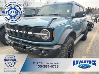 2023 Ford Bronco Wildtrak Hard and Soft Top Included, Soundin...