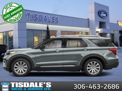 New 2024 Ford Explorer Limited - Leather Seats - Sunroof for Sale in Kindersley, Saskatchewan