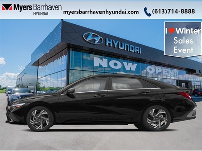New 2024 Hyundai Elantra Luxury IVT - Leather Seats - $211 B/W for Sale in Nepean, Ontario