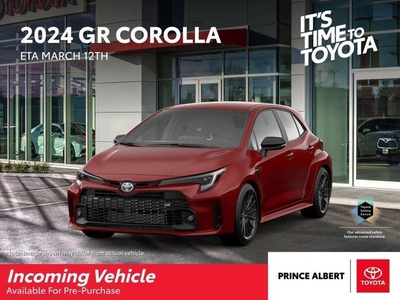 New 2024 Toyota GR Corolla Core for Sale in Prince Albert, Saskatchewan