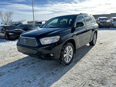 Used 2009 Toyota Highlander Hybrid LIMITED LEATHER BACKUP CAM SUNROOF $0 DOWN for Sale in Calgary, Alberta