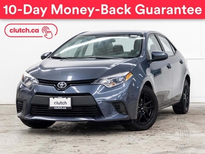 Used 2014 Toyota Corolla LE w/ Rearview Cam, Bluetooth, A/C for Sale in Toronto, Ontario