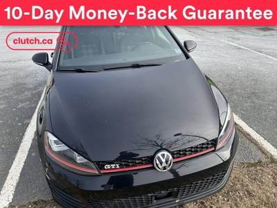 Used 2015 Volkswagen Golf GTI Autobahn w/ Bluetooth, Backup Cam, Cruise Control, A/C for Sale in Bedford, Nova Scotia