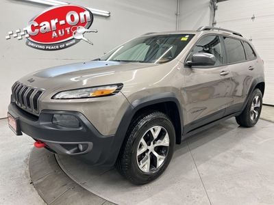 Used 2017 Jeep Cherokee 4X4 TRAILHAWK PANO ROOFRMT START NAV BLUETOOTH for Sale in Ottawa, Ontario