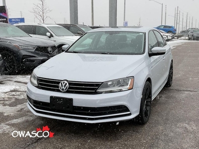 Used 2017 Volkswagen Jetta Sedan 1.4L Wolfsburg! Safety Included! for Sale in Whitby, Ontario