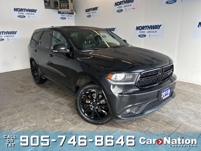 Used 2018 Dodge Durango GT BLACKTOP AWD LEATHER DVDS NAV SUNROOF for Sale in Brantford, Ontario