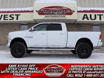 Used 2018 RAM 2500 LIFTED LIMITED EDITION 6.7L CUMMINS 4X4-ALL OPTION for Sale in Headingley, Manitoba