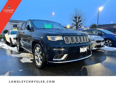 Used 2019 Jeep Grand Cherokee Summit Air Ride Sunroof Locally Driven for Sale in Surrey, British Columbia