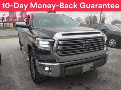 Used 2019 Toyota Tundra Crewmax Platinum w/ Rearview Cam, Bluetooth, Nav for Sale in Toronto, Ontario