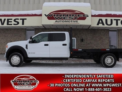 Used 2020 Ford F-550 DUALLY 6.7L DIESEL 4X4, 12FT DECK, HD GVW, AS NEW! for Sale in Headingley, Manitoba
