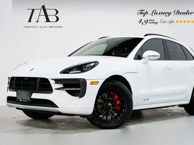 Used 2020 Porsche Macan GTS PREMIUM PLUS RED LEATHER 20 IN WHEELS for Sale in Vaughan, Ontario