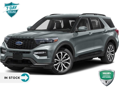 Used 2022 Ford Explorer ST-Line TWIN PANEL MOONROOF TOW PACKAGE HEATED SEATS AND WHEEL 2ND ROW BUCKET SEATS for Sale in Kitchener, Ontario