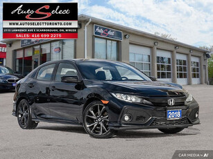 2018 Honda Civic Sport Rare 6 Speed Manual - Apple Carplay -...