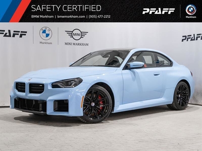 2023 BMW M2 M2 *COUPE*-HEA Package-6-Speed *MANUAL* Transmissi