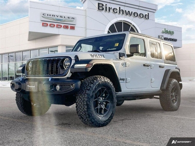 New 2024 Jeep Wrangler Willys for Sale in Winnipeg, Manitoba