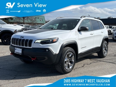 Used 2019 Jeep Cherokee Trailhawk Elite 4x4 NAVI/BLIND SPOT DETECTION for Sale in Concord, Ontario
