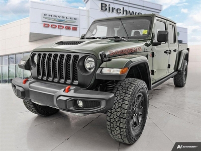 Used 2021 Jeep Gladiator Mojave Leather NAV Trailer Tow Cold weather Package for Sale in Winnipeg, Manitoba