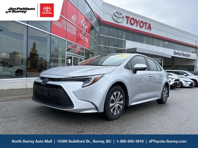 Used 2024 Toyota Corolla Hybrid LE AWD for Sale in Surrey, British Columbia