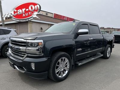 Used 2017 Chevrolet Silverado 1500 HIGH COUNTRY SUNROOF HTD LEATHER NAV CREW for Sale in Ottawa, Ontario