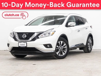 Used 2017 Nissan Murano SL AWD w/ Apple CarPlay, Rearview Cam, Dual Zone A/C for Sale in Toronto, Ontario
